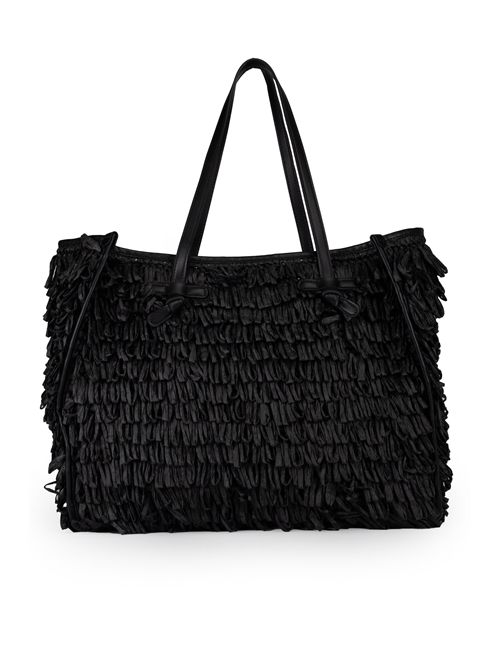 Borsa Marcella in rafia Nero GIANNI CHIARINI | BS 10680 SUMCRAZYNERO